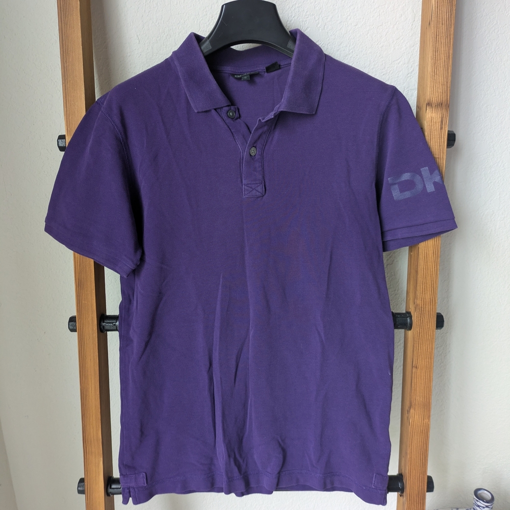 DKNY Deep Purple Polo Shirt
